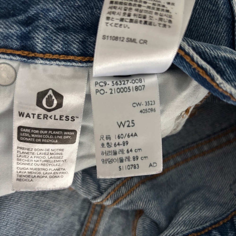 Levi's 501 Original Fit Denim Shorts Medium Wash - Picture 3 of 3